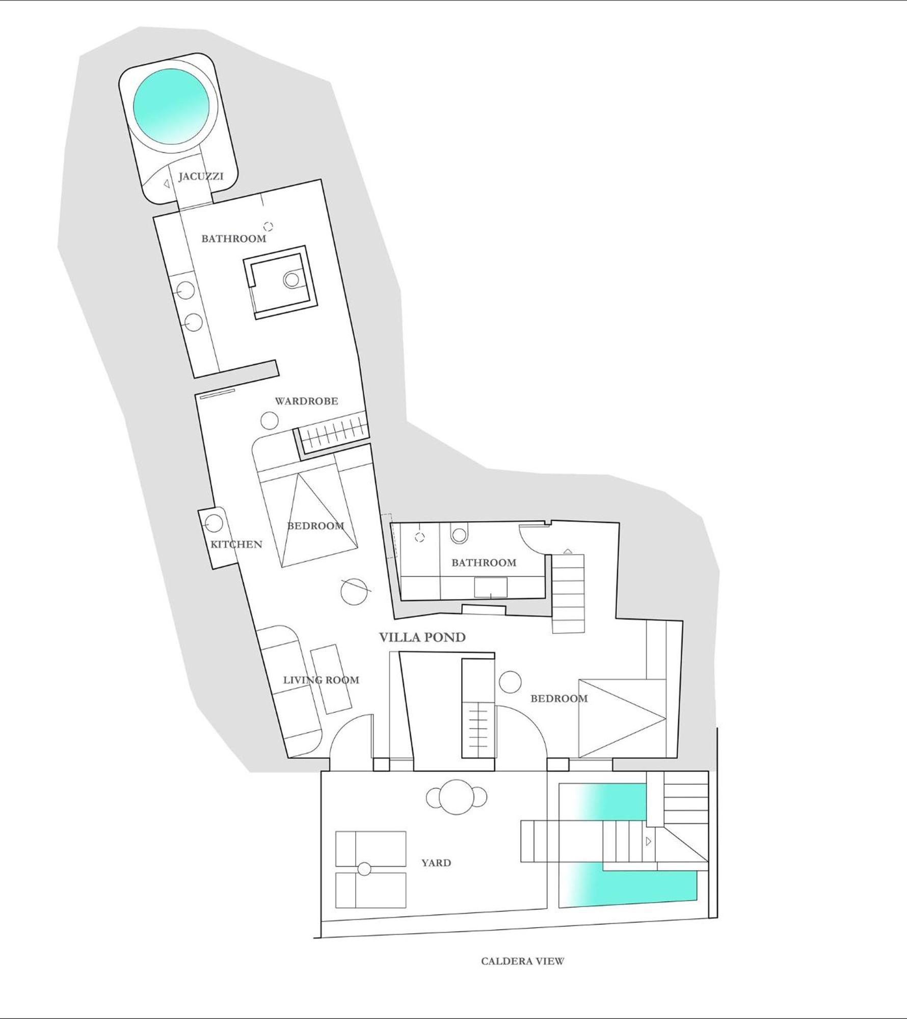 Olia Villas & Suites Imerovigli  Oda fotoğraf